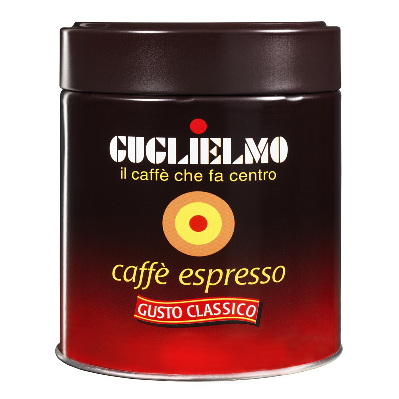 Espresso Classico Tin 125 gr Ground (2,250Kg-18Pieces)